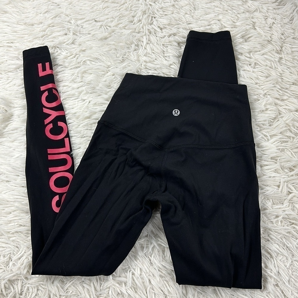 Lululemon Align Pant II 25" Black SoulCycle Collab